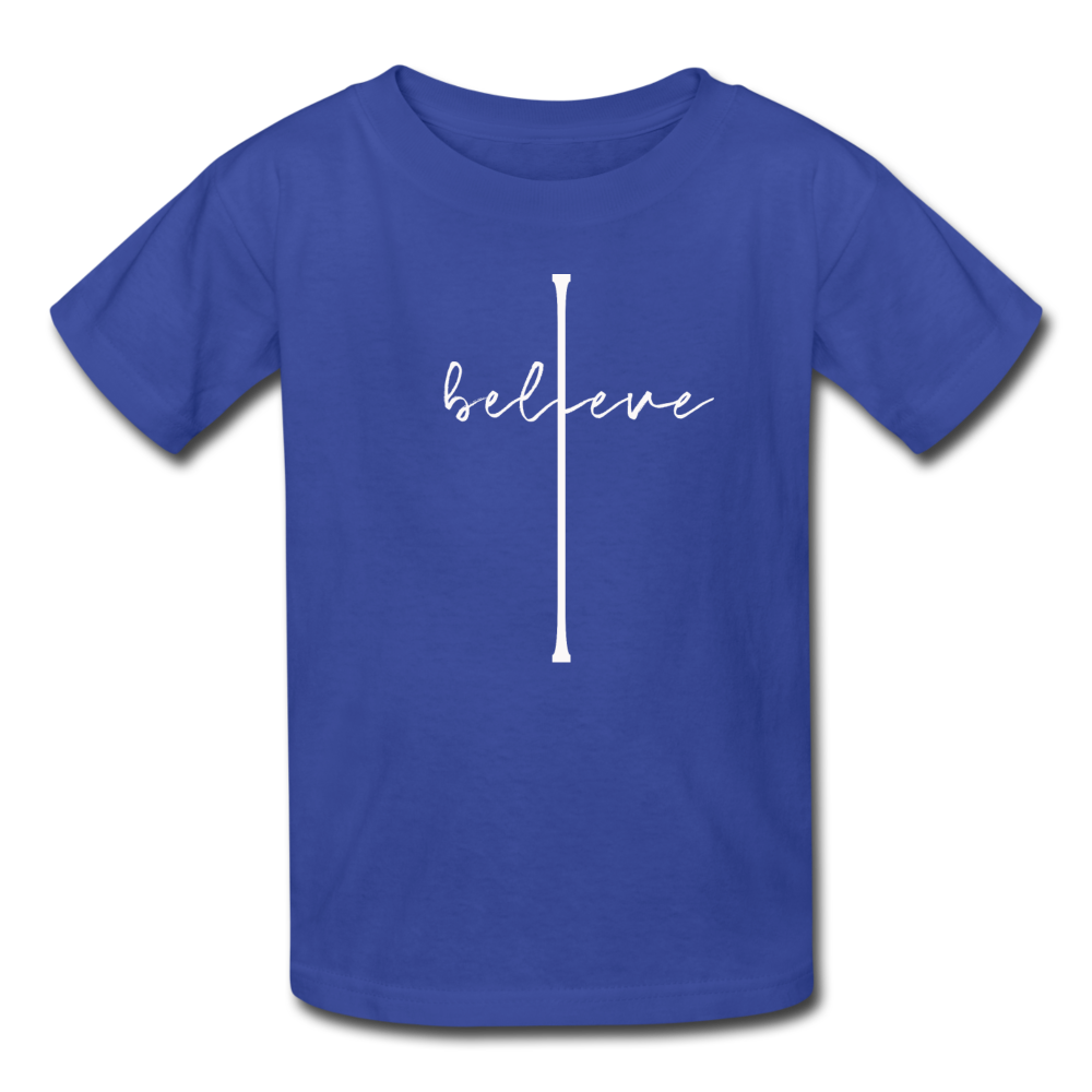 I Believe - Kids' T-Shirt - royal blue