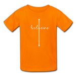 I Believe - Kids' T-Shirt - orange