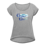 Grüss Gott - Women's Roll Cuff T-Shirt - heather gray