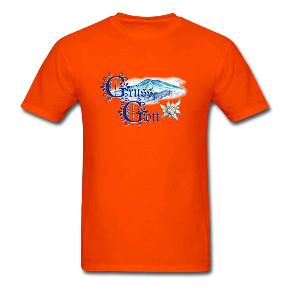 Grüss Gott - Unisex Classic T-Shirt - orange