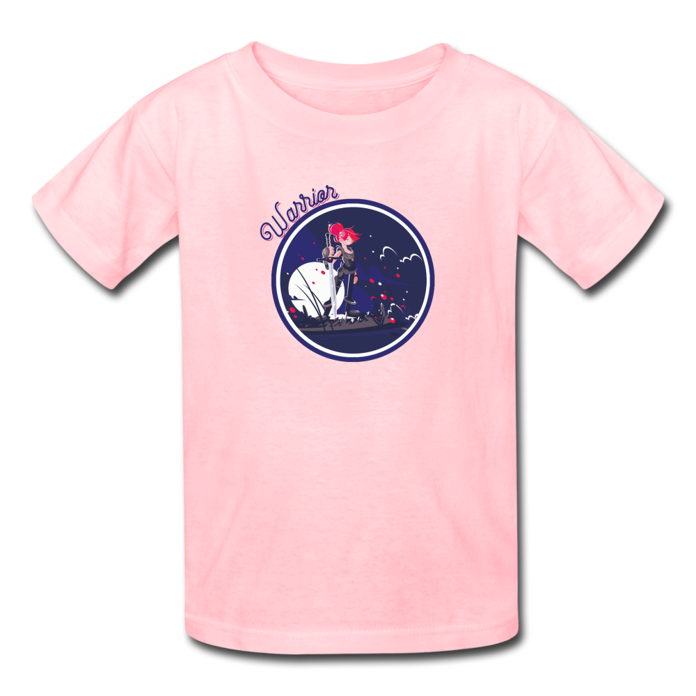 Warrior (Female) - Kids' T-Shirt - pink