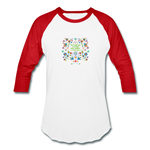 Al Polvo Serás Tornado - Baseball T-Shirt - white/red