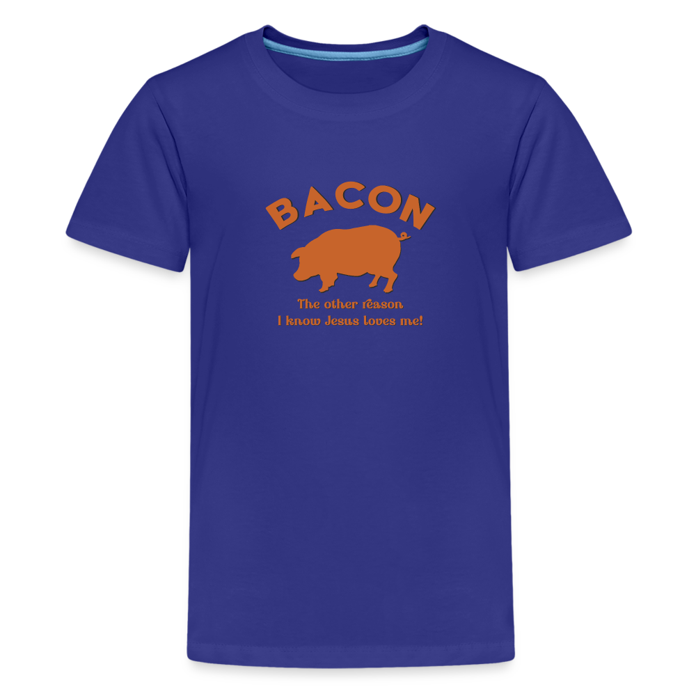 Bacon - Kids' Premium T-Shirt - royal blue