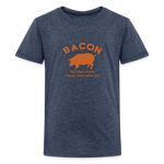 Bacon - Kids' Premium T-Shirt - heather blue