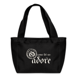 O Come Let Us Adore - Lunch Bag - black