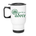 O Come Let Us Adore - Travel Mug - white