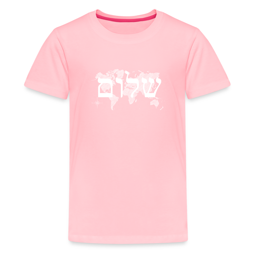Peace on Earth - Kids' Premium T-Shirt - pink