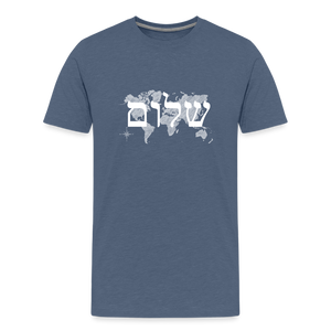 Peace on Earth - Kids' Premium T-Shirt - heather blue