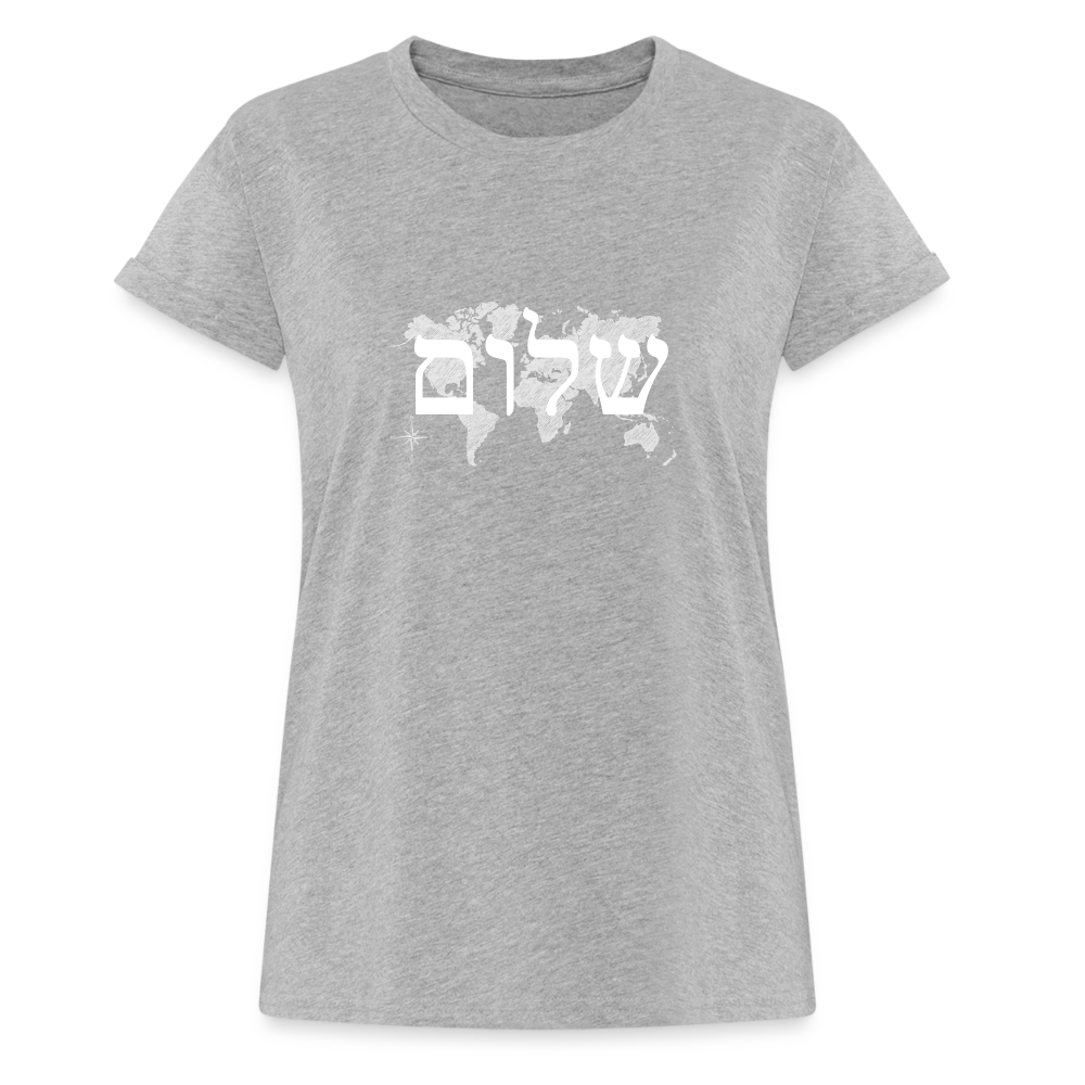 Peace on Earth - Women's Relaxed Fit T-Shirt - heather gray
