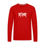 Peace on Earth - Men's Premium Long Sleeve T-Shirt - red