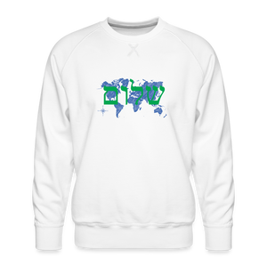 Peace on Earth - Men’s Premium Sweatshirt - white