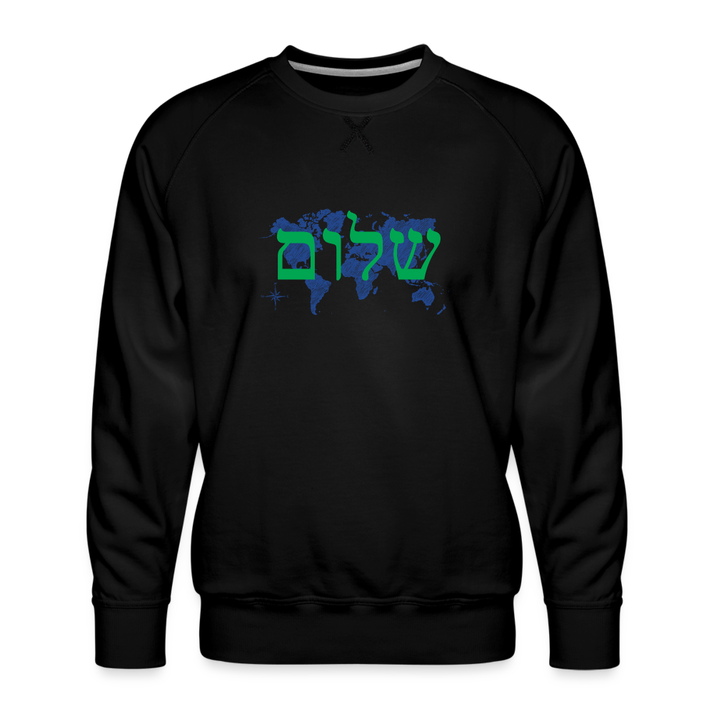 Peace on Earth - Men’s Premium Sweatshirt - black