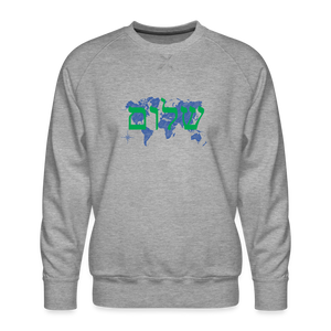 Peace on Earth - Men’s Premium Sweatshirt - heather grey