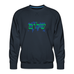 Peace on Earth - Men’s Premium Sweatshirt - navy