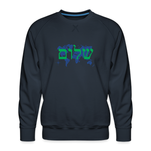 Peace on Earth - Men’s Premium Sweatshirt - navy