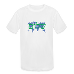Peace on Earth - Kids' Moisture Wicking Performance T-Shirt - white