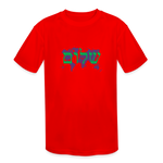 Peace on Earth - Kids' Moisture Wicking Performance T-Shirt - red