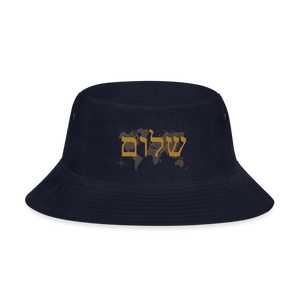 Peace on Earth - Bucket Hat - navy