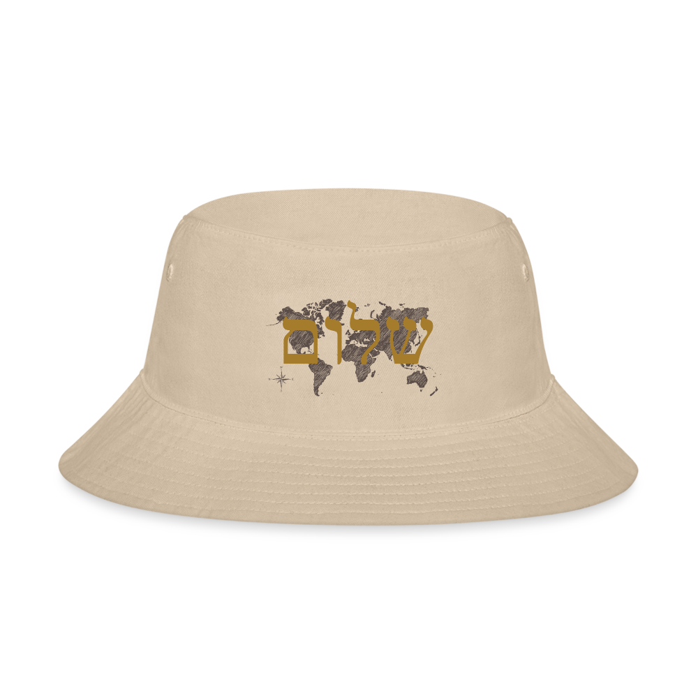 Peace on Earth - Bucket Hat - cream