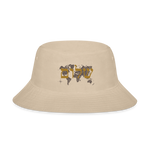 Peace on Earth - Bucket Hat - cream