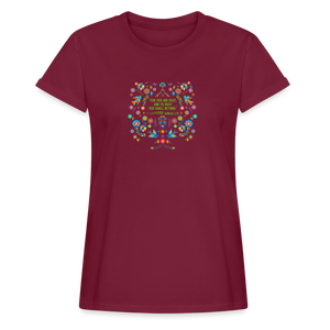 To Dust You Shall Return - Women's Relaxed Fit T-Shirt - burgundy