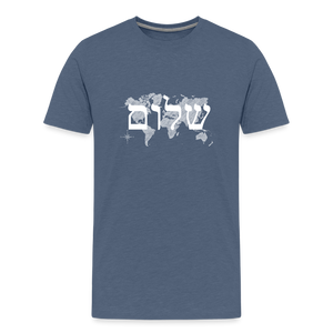 Peace on Earth - Unisex Premium T-Shirt - heather blue