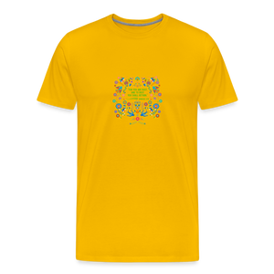 To Dust You Shall Return - Men's Premium T-Shirt - sun yellow