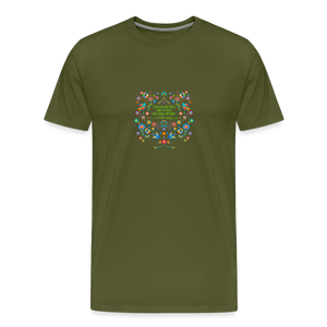 To Dust You Shall Return - Men's Premium T-Shirt - olive green