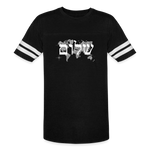 Peace on Earth - Vintage Sport T-Shirt - black/white