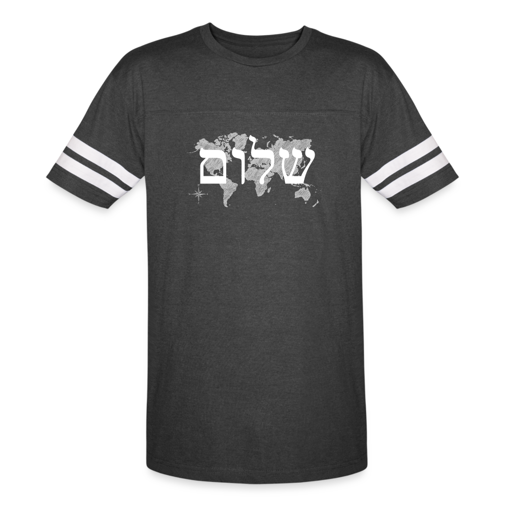 Peace on Earth - Vintage Sport T-Shirt - vintage smoke/white