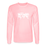 Peace on Earth - Men's Long Sleeve T-Shirt - pink
