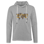 Peace on Earth - Unisex Lightweight Terry Hoodie - heather gray