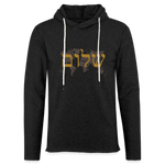 Peace on Earth - Unisex Lightweight Terry Hoodie - charcoal grey