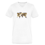 Peace on Earth - Men's V-Neck T-Shirt - white
