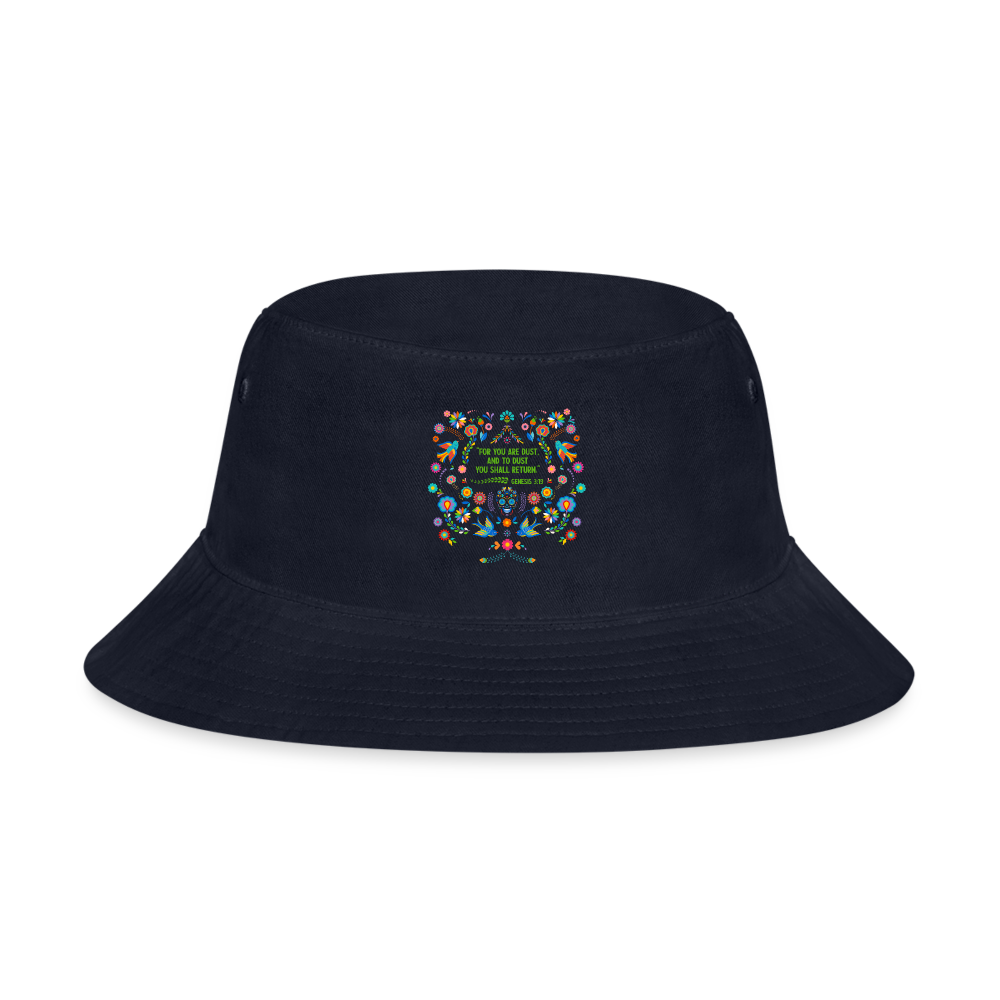 To Dust You Shall Return - Bucket Hat - navy