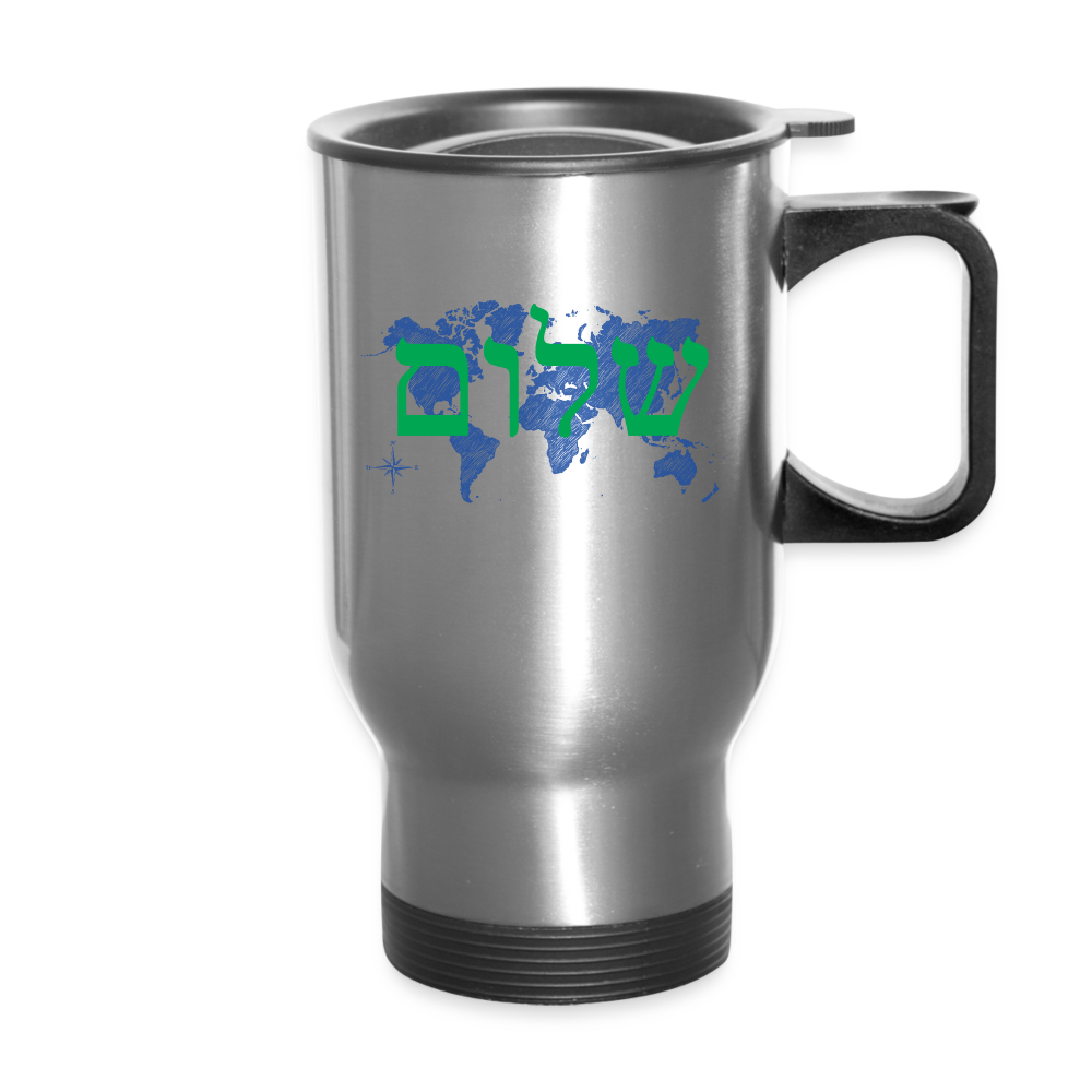 Peace on Earth - Travel Mug - silver