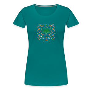 To Dust You Shall Return - Women’s Premium T-Shirt - teal