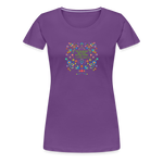 To Dust You Shall Return - Women’s Premium T-Shirt - purple