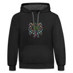 Al Polvo Serás Tornado - Contrast Hoodie - black/asphalt