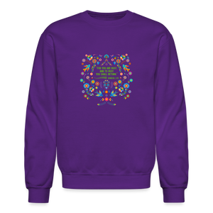 To Dust You Shall Return - Unisex Crewneck Sweatshirt - purple