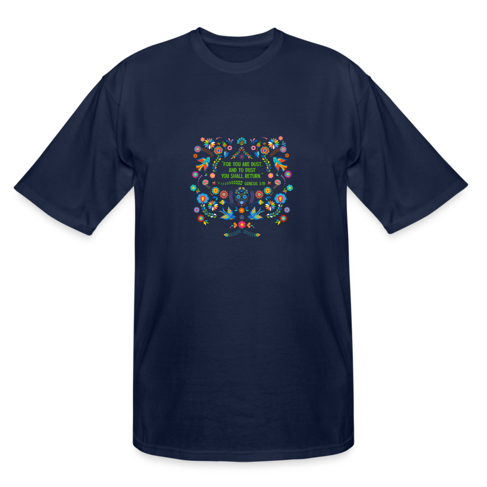 To Dust You Shall Return - Men's Tall T-Shirt - navy