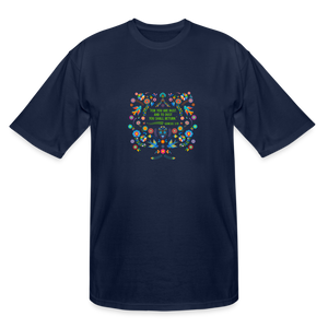 To Dust You Shall Return - Men's Tall T-Shirt - navy