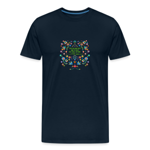 To Dust You Shall Return - Men’s Premium Organic T-Shirt - deep navy