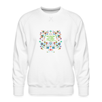Al Polvo Serás Tornado - Men’s Premium Sweatshirt - white