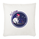 Warrior (Female) - Throw Pillow Cover - natural white