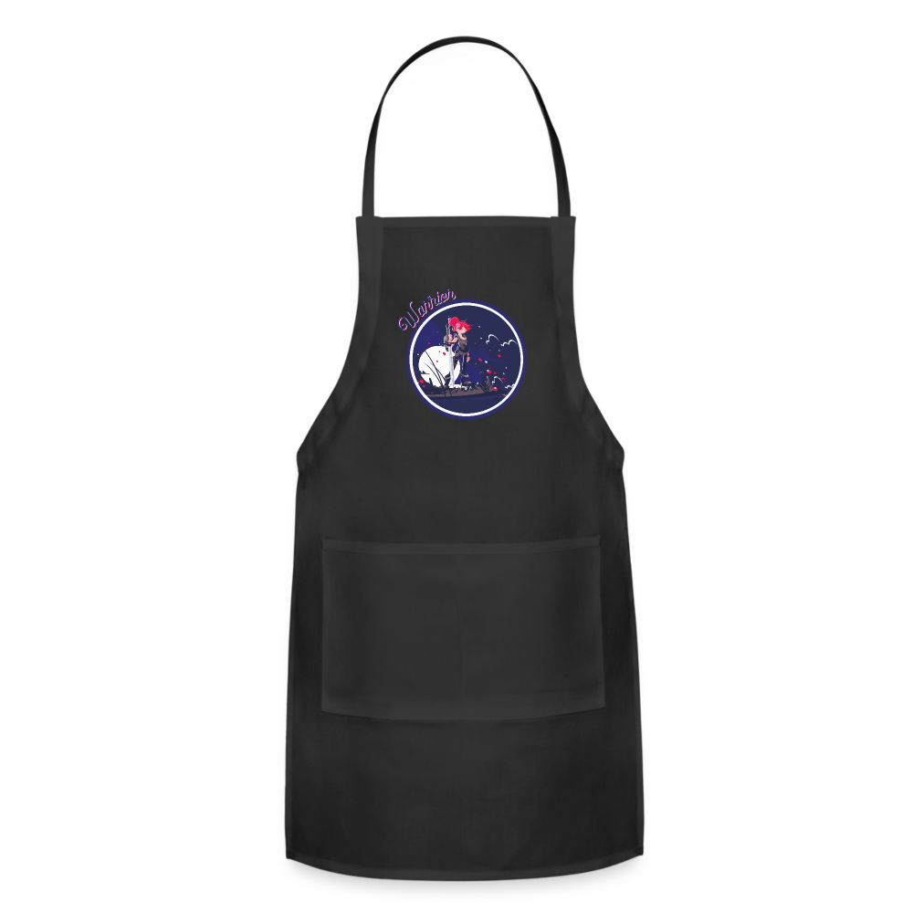 Warrior (Female) - Adjustable Apron - black