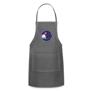 Warrior (Female) - Adjustable Apron - charcoal