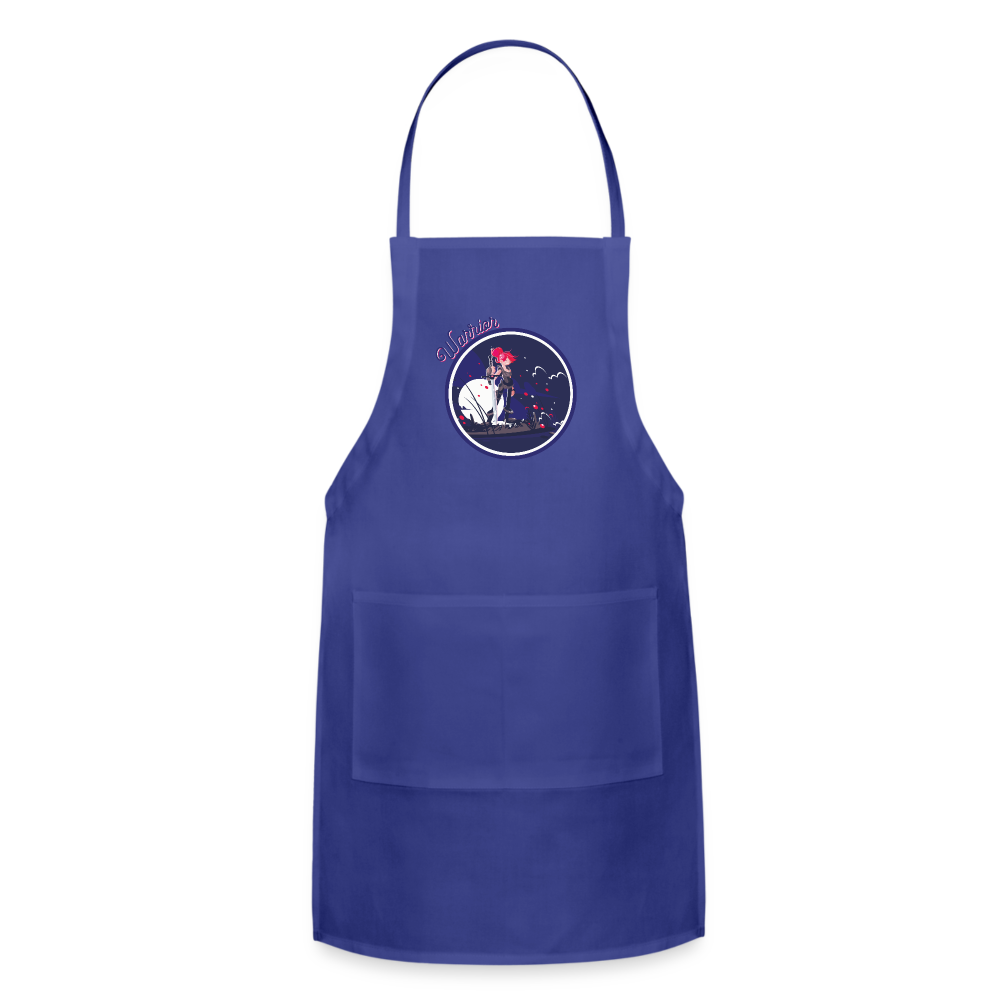 Warrior (Female) - Adjustable Apron - royal blue