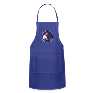 Warrior (Female) - Adjustable Apron - royal blue