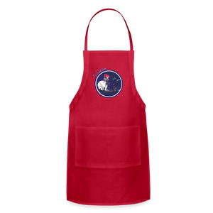 Warrior (Female) - Adjustable Apron - red